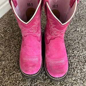 Ariat Pink Cowboy Boots